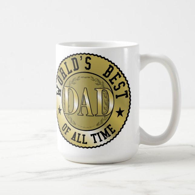 World's Best Dad Coffee Mug (Right)