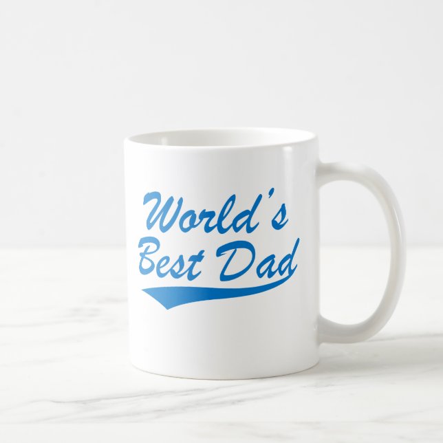 World's Best Dad Coffee Mug (Right)
