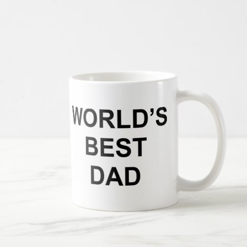 Worlds Best Dad Coffee Mug