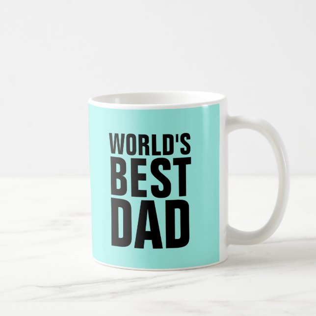 WORLD'S BEST DAD COFFEE MUGS (Right)
