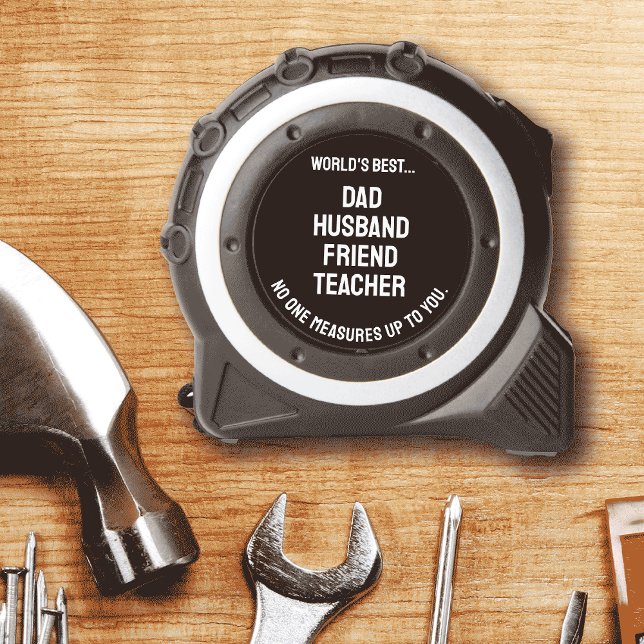 World's Best Dad Custom  Tape Measure (Creator Uploaded)