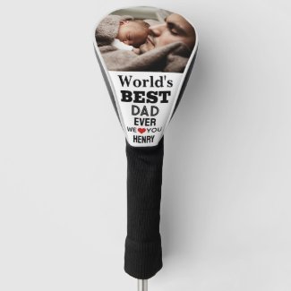 World's Best DAD ever We love you with Name