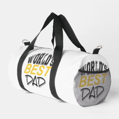Worlds Best Dad Fathers Day Gym bag