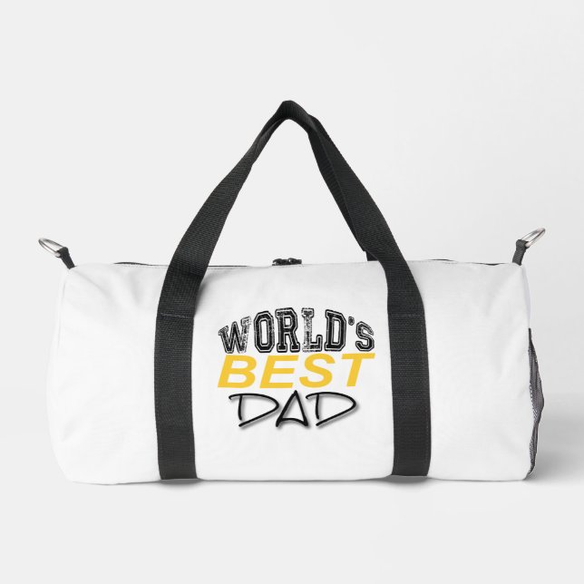 World's Best Dad Father's Day Gym bag (Front)