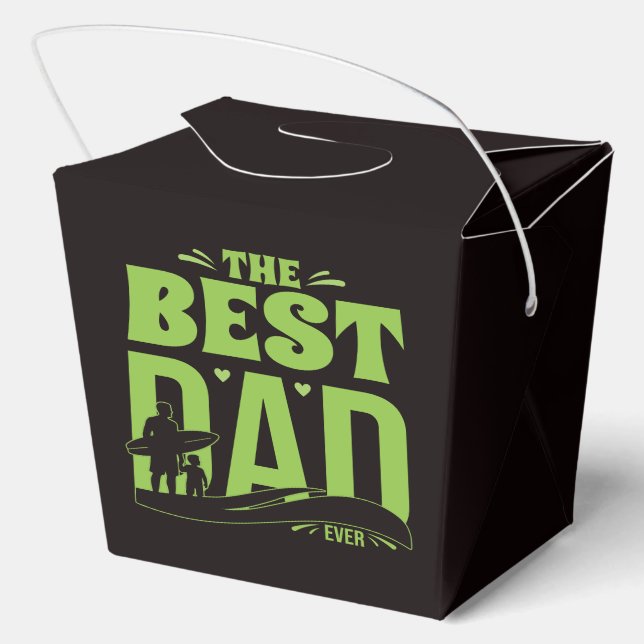 World's Best Dad Favor Boxes (Back)
