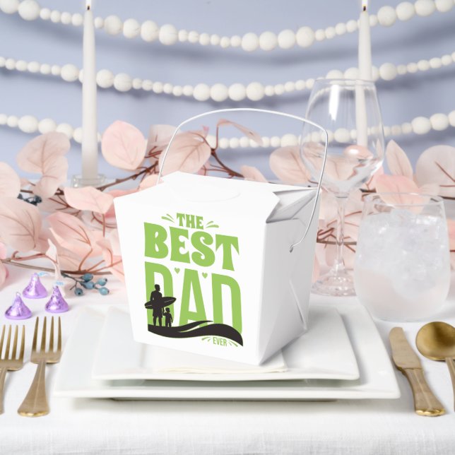 World's Best Dad Favor Boxes (Wedding)
