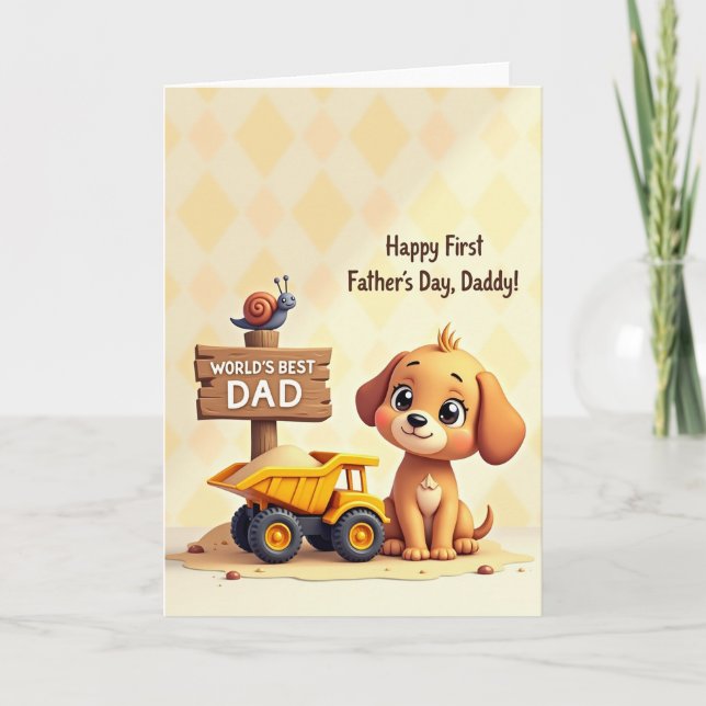 Worlds Best Dad First Card (Front)