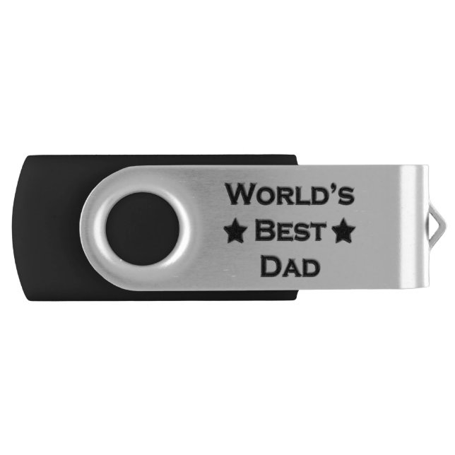 World's Best Dad Flash Drive (Front)