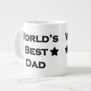 World's Best Dad Giant Coffee Mug