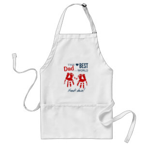 Worlds Best Dad Gift Any Name Apron