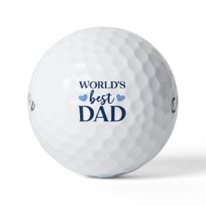 World's Best Dad Golf Balls