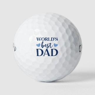 World's Best Dad Golf Balls