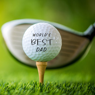 World's Best Dad Golf Balls