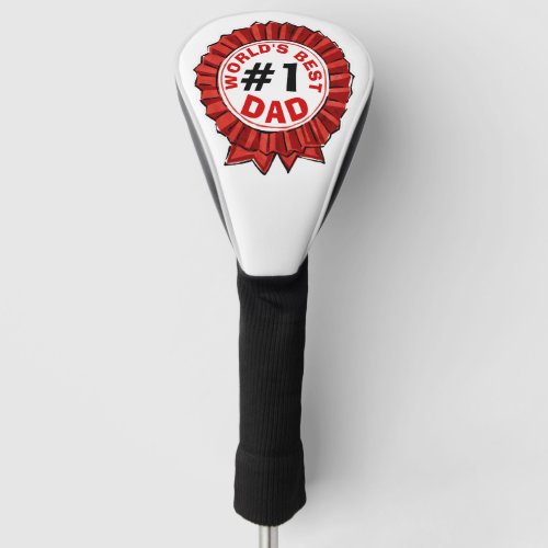 Worlds Best Dad Golf Head Cover