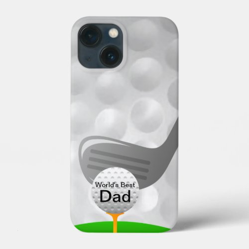 Worlds Best Dad Golfing Case_Mate Smartphone Case