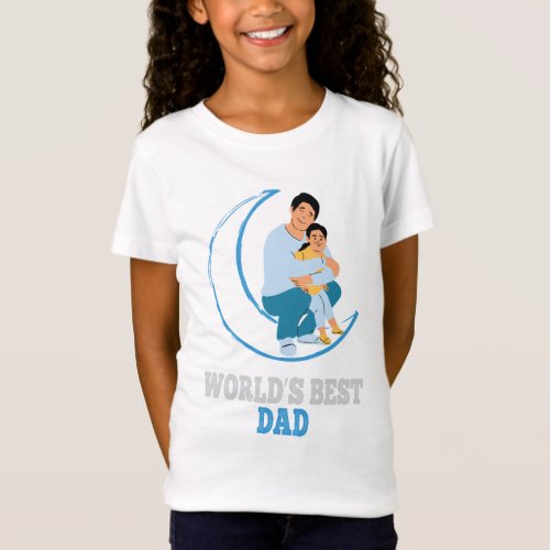 Worlds best dad  Guiding Light T_Shirt
