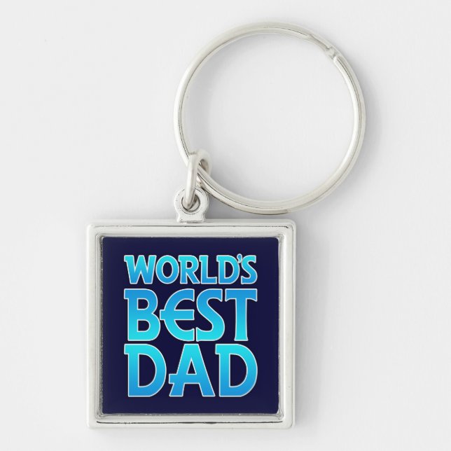 World's Best Dad Keychain (Front)