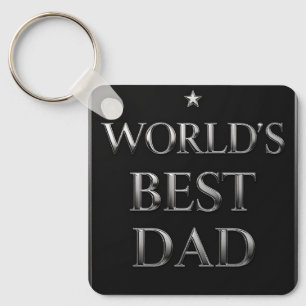 World's Best Dad Keychain