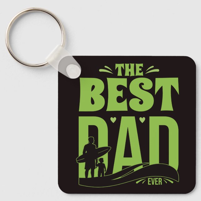 World's Best Dad Keychain (Front)