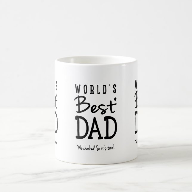 World's Best Dad Mug (Center)