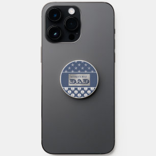 World's Best Dad Nautical Theme  PopSocket