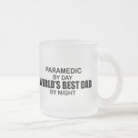World's Best Dad - Paramedic Frosted Glass Coffee Mug