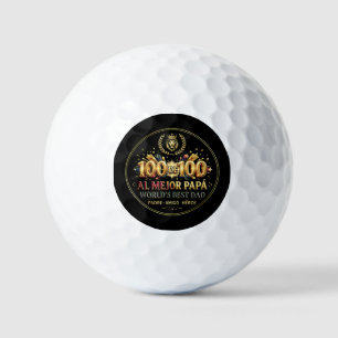 World's Best Dad / Pelota de Golf Balls
