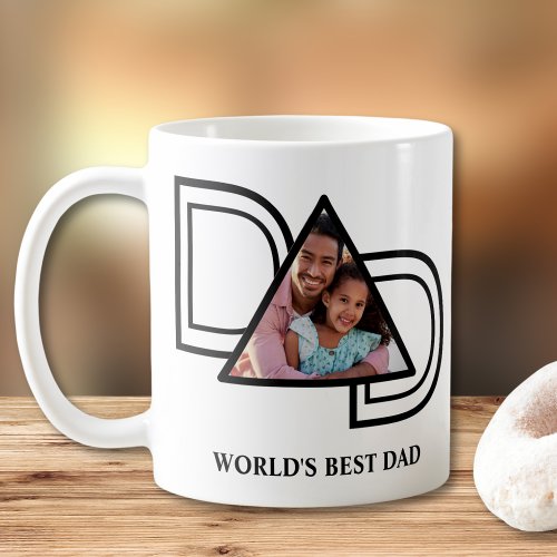 Worlds Best Dad Photo Keepsake Coffee Mug