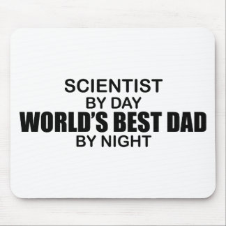 World's Best Dad - Scientist Mouse Pad