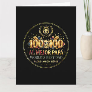 World's Best Dad / Tarjeta de Felicitación Card