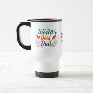 World's Best Dad Travel/Commuter Mug - 11 oz