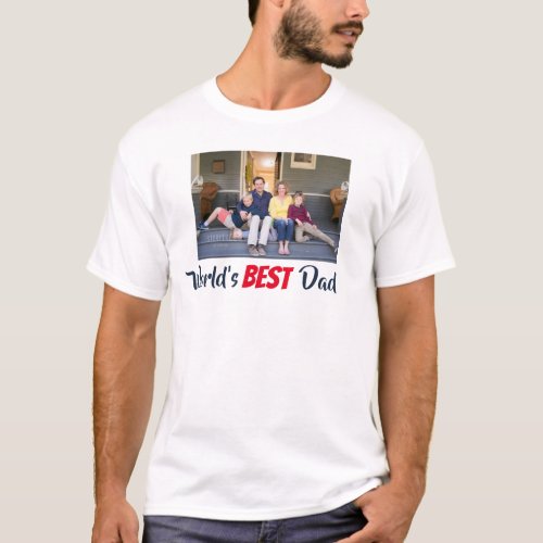 Worlds Best Dad Trendy T_Shirt