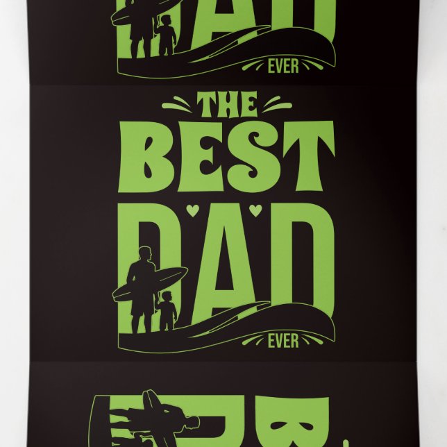 World's Best Dad Tri-Fold Program (Inside Middle)