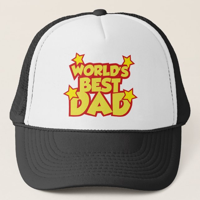 World's Best Dad Trucker Hat (Front)