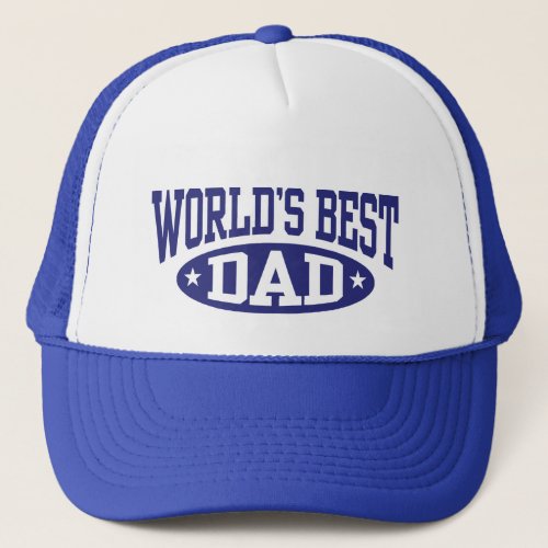 Worlds Best Dad Trucker Hat