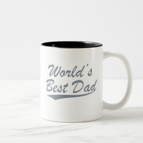 Worlds Best Dad Two_Tone Coffee Mug