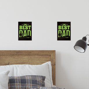 World's Best Dad Wall Art Sets