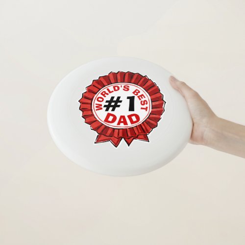 Worlds Best Dad Wham_O Frisbee