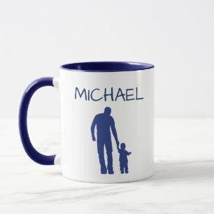 World's Best Dad with Name Mug