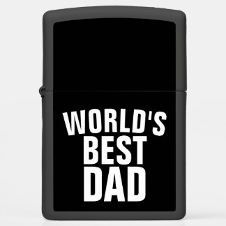 WORLD'S BEST DAD ZIPPO LIGHTER