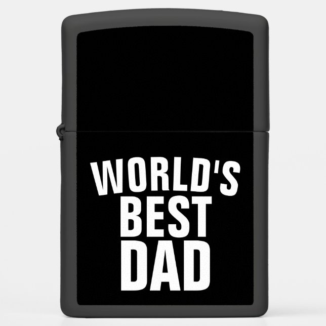 WORLD'S BEST DAD ZIPPO LIGHTER (Front)