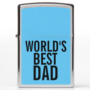 WORLD'S BEST DAD ZIPPO LIGHTER