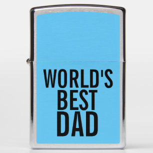WORLD'S BEST DAD ZIPPO LIGHTER