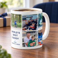 Worlds Best Daddy 8 Photo Collage
