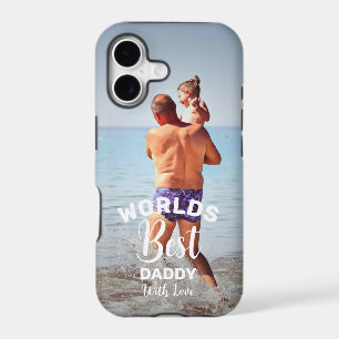 Worlds Best Daddy Birthday Photo Dad Gift iPhone 17 Case