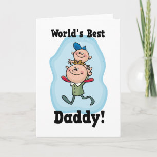World's Best Daddy Card