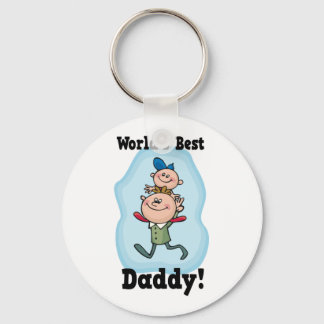 World's Best Daddy Keychain