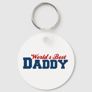 Worlds Best Daddy Keychain