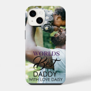 Worlds Best Daddy Photo Case-Mate iPhone 14 Case
