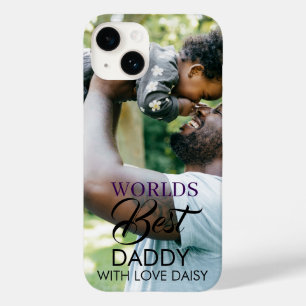 Worlds Best Daddy Photo Case-Mate iPhone 14 Case